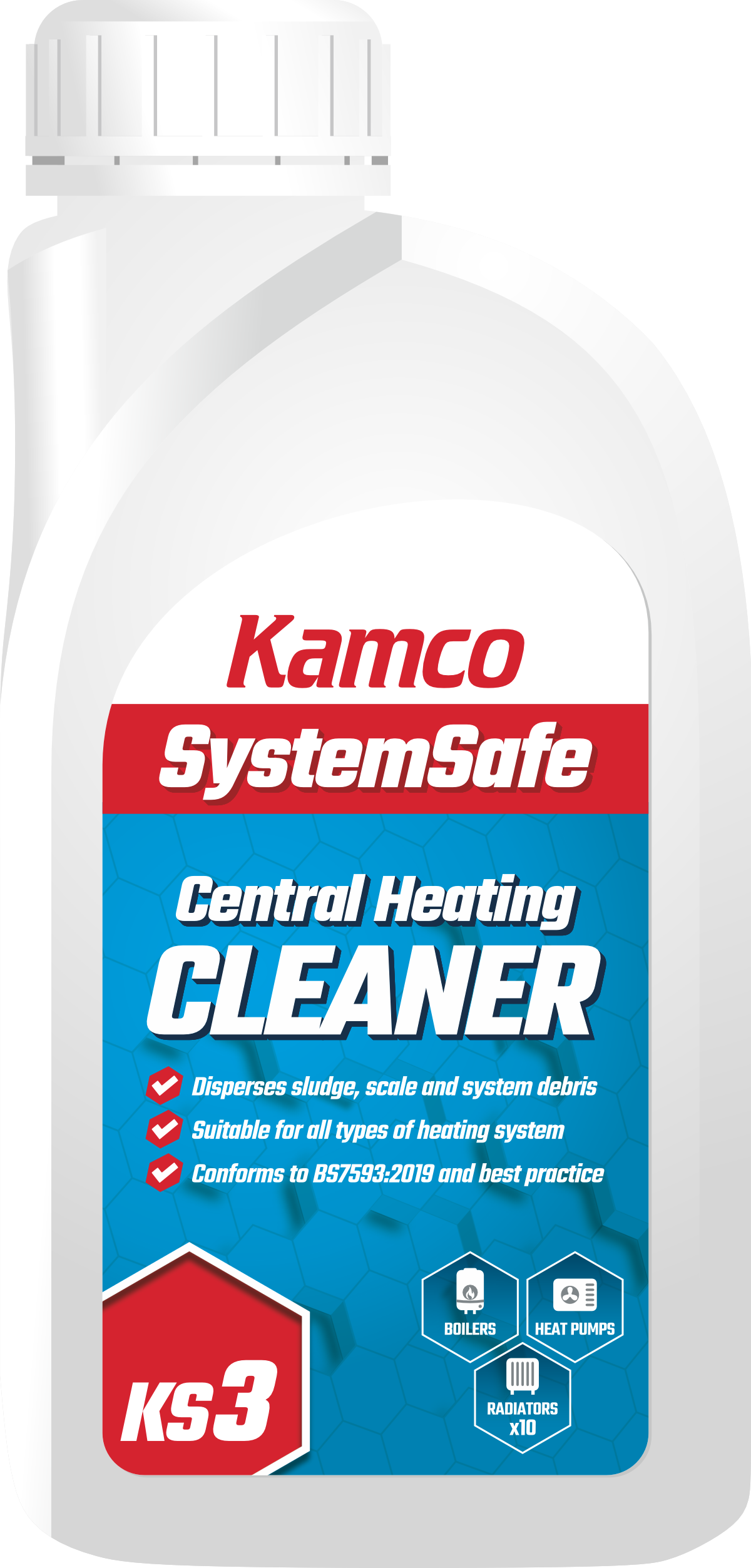 SystemSafe KS3 Central Heating System Cleaner 500ml
