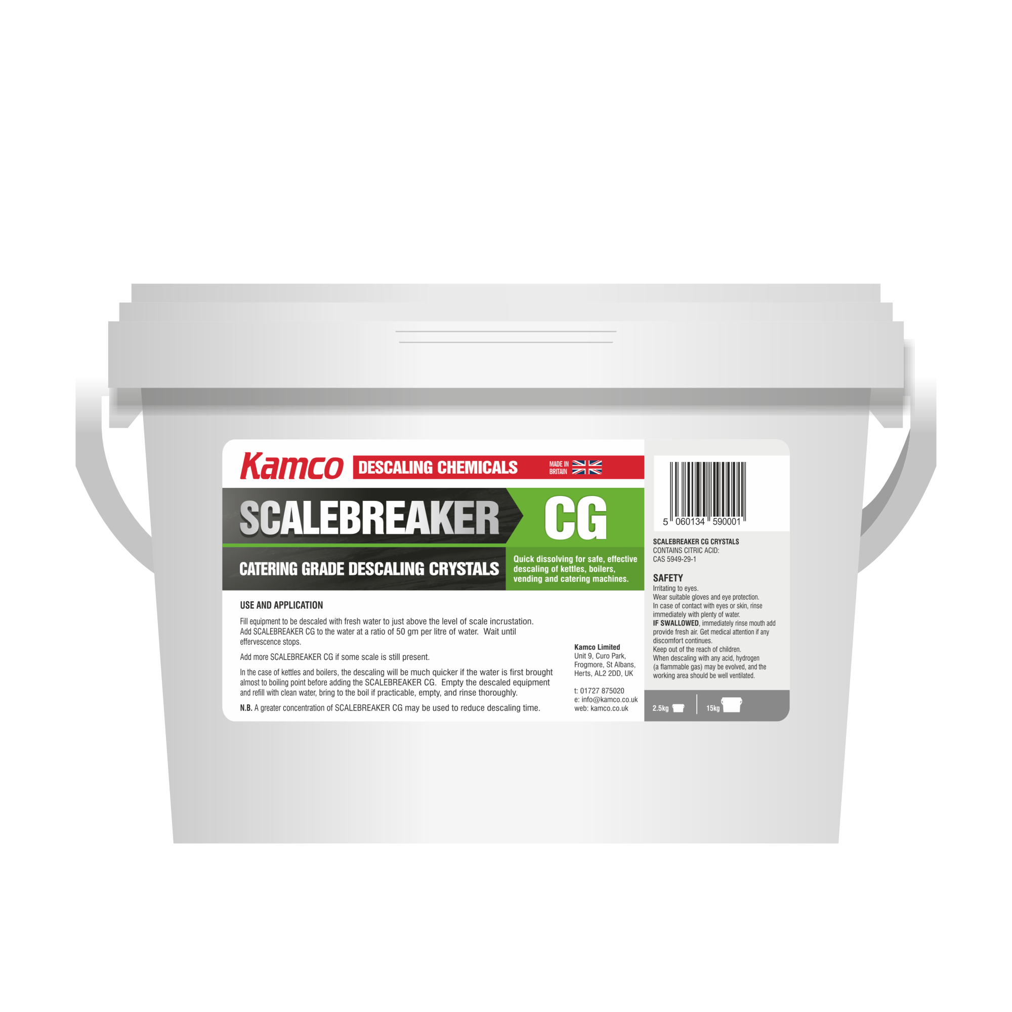 Scalebreaker CG  Catering Grade Crystals 2.5kg
