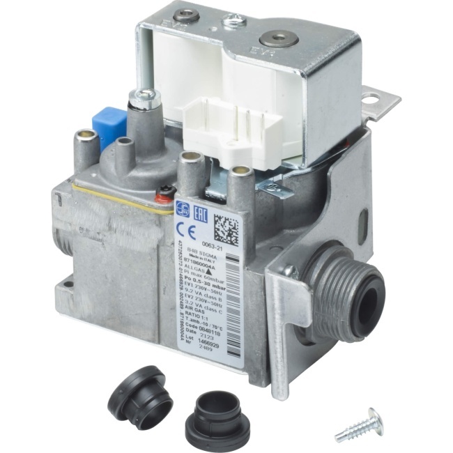 GAS_VALVE AND BRACKET ASSEMBLY