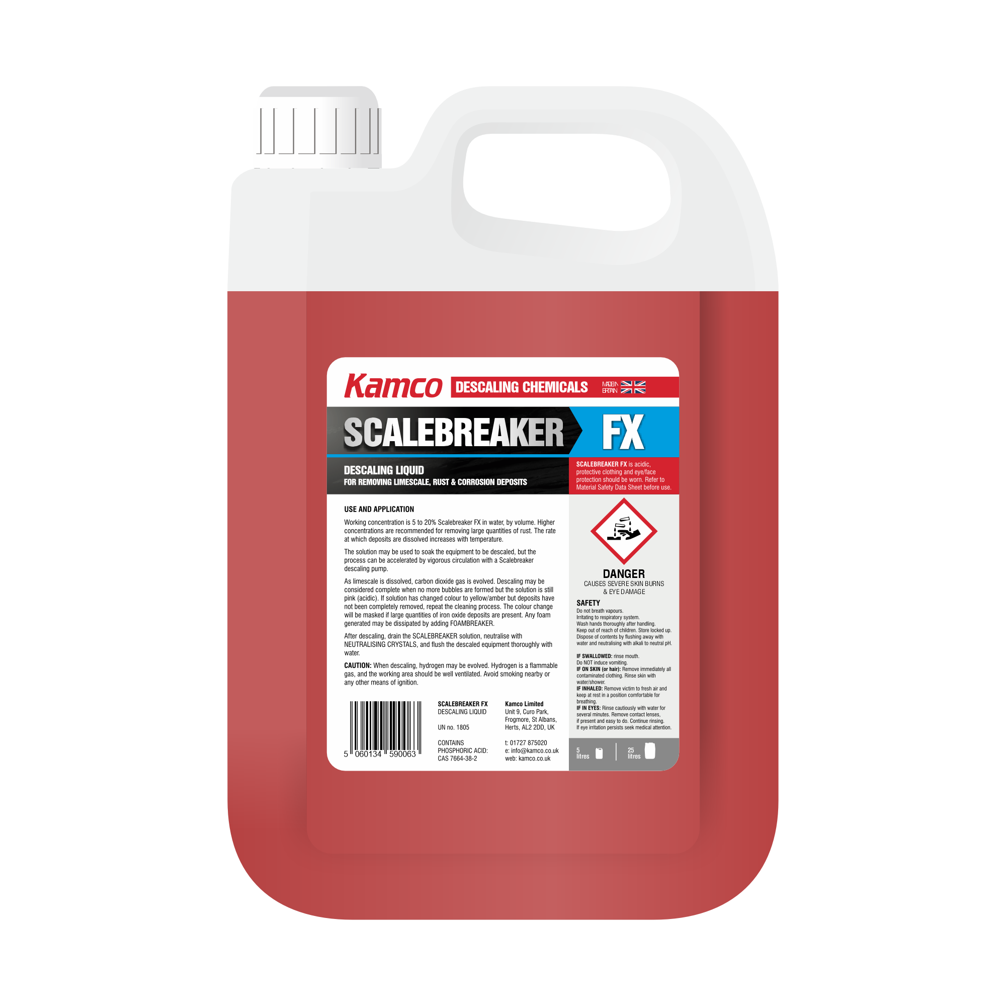 Scalebreaker FX  Descaling Liquid 5L