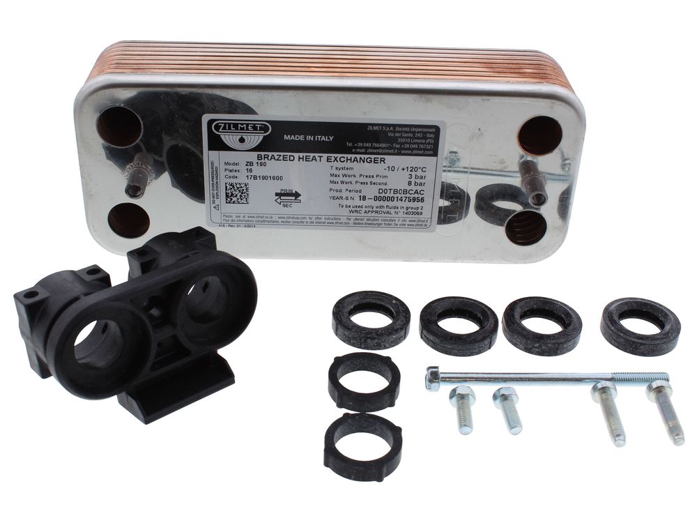 WATER / WATER HEAT EXCHANGER 16- ARISTON & CHAFFOTEAUX