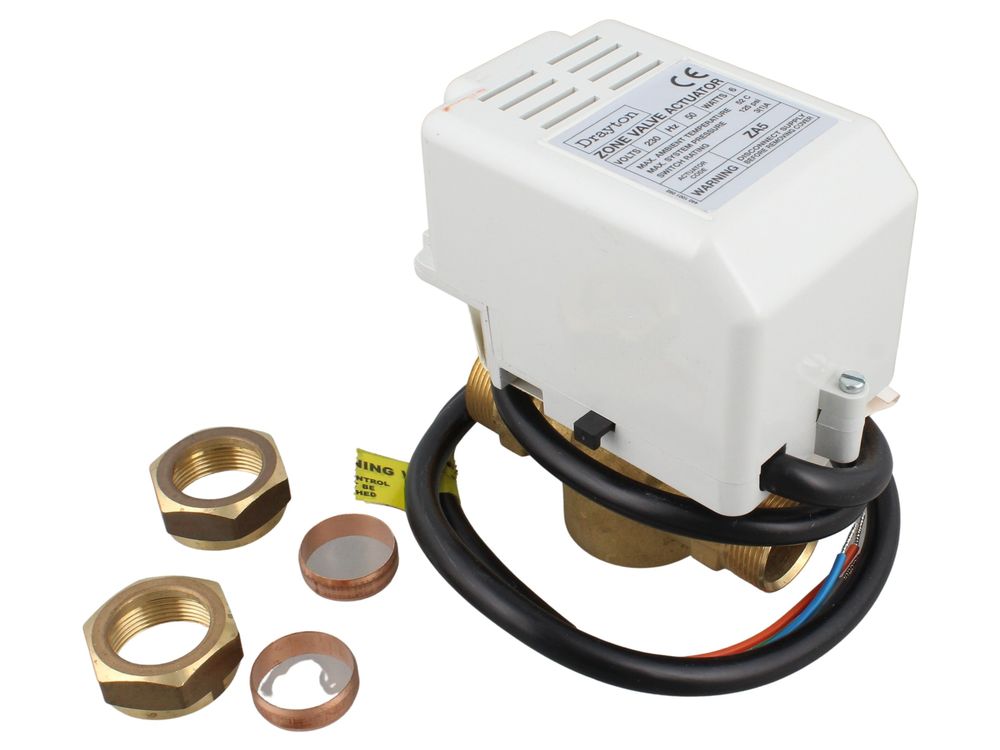 MOTORISED VALVE 2-PORT 22mm