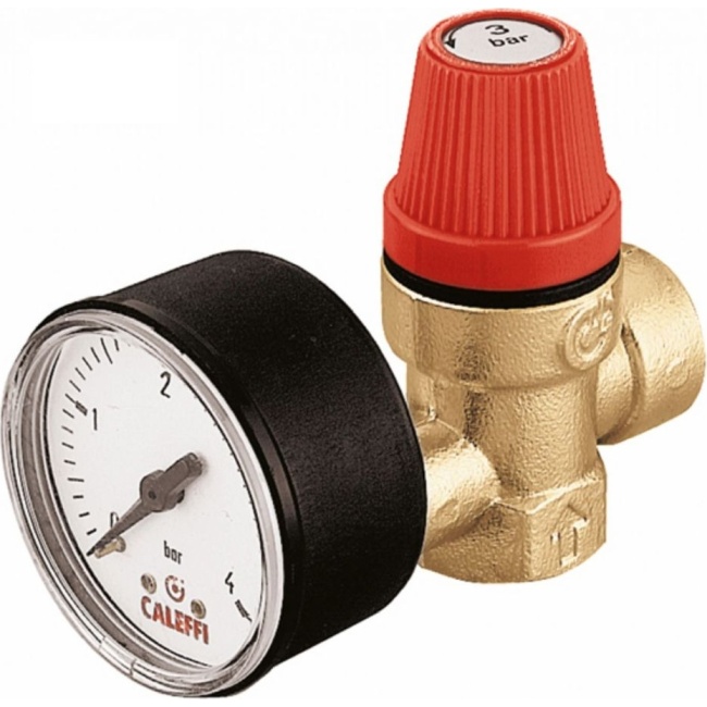 1/2"M/F 6 bar Safety Relief Valve with gauge