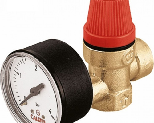1/2"F/F 6 bar Safety Relief Valve with gauge