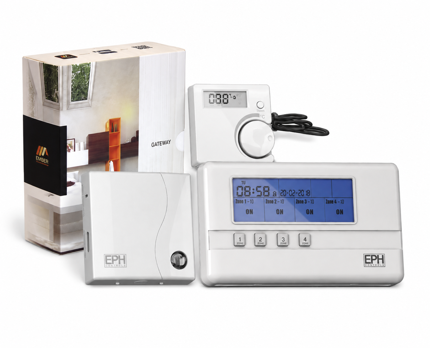 4 Zone Pack c/w R47-RF & GW01